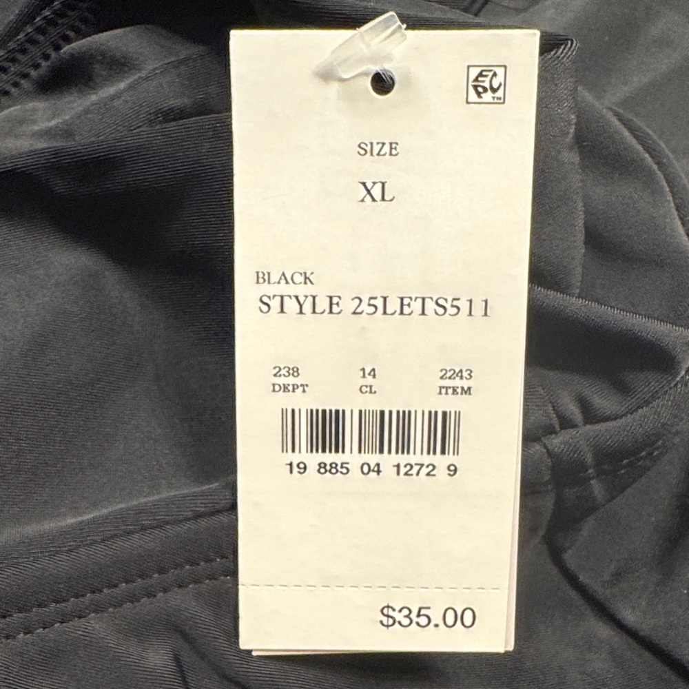 Lands' End Black Swim Skirt - Picture 5 of 5